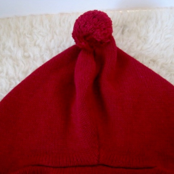 Gagou Tagou Infant Hooded Knit Cape - Picture 4 of 10